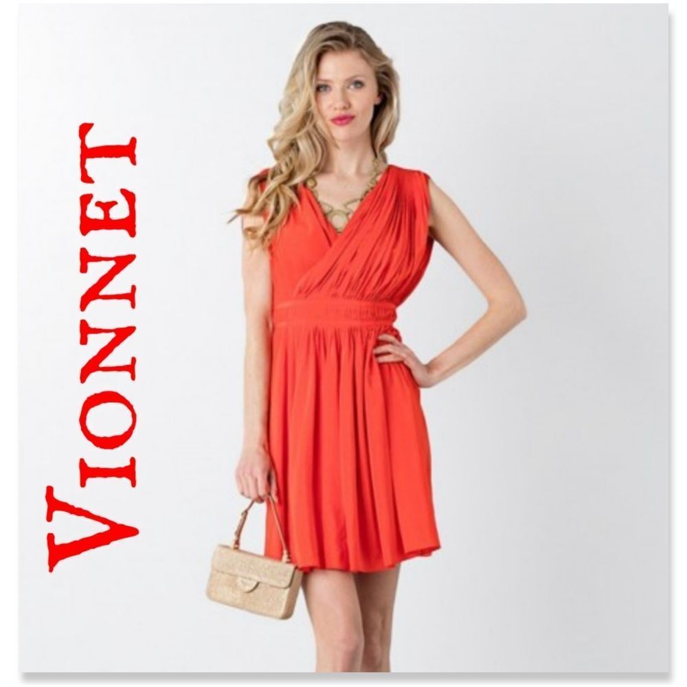 NWT Vionnet 100% SILK DRESS ***STUNNING***